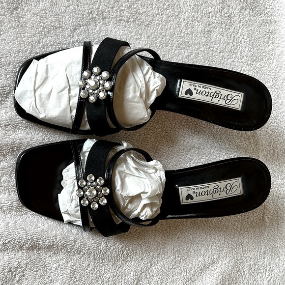 Brighton Black Twyla Dress Sandal - Picture 11 of 11